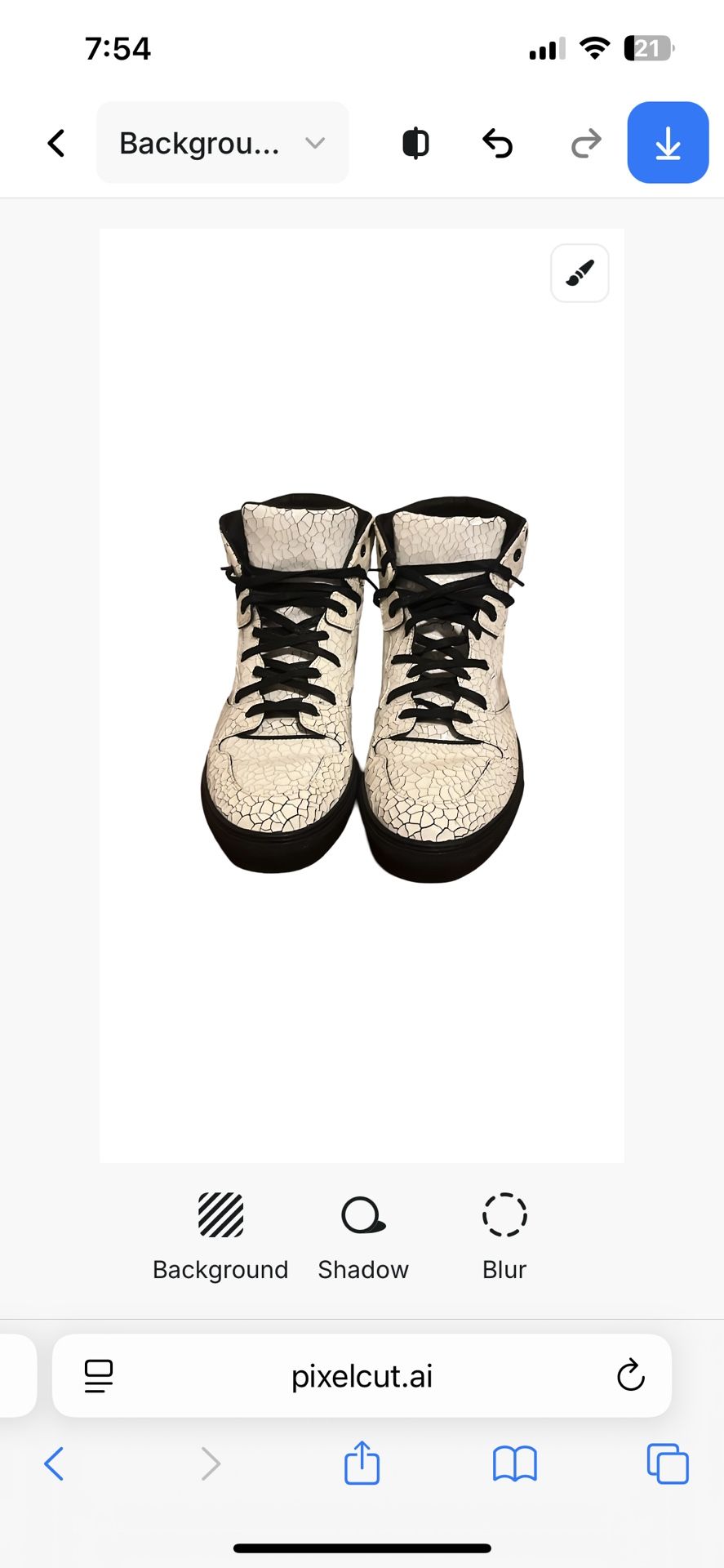 balenciaga 2010 cracked snakeskin leather shoes