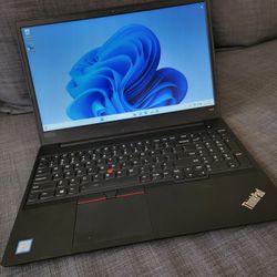 LENOVO THINKPAD LAPTOP 15.4" INTEL CORE i5 256ssd Windows 11 Working Great,  Battery Ok   And Charger Included