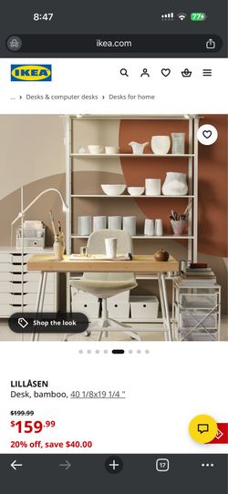 IKEA Desk + Chair set pick up only $20