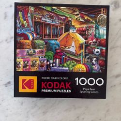 Kodak Papa Bear Sporting Goods- 1000 Piece Puzzle 