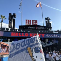 2026 Dodgers Hello Kitty Hoodie