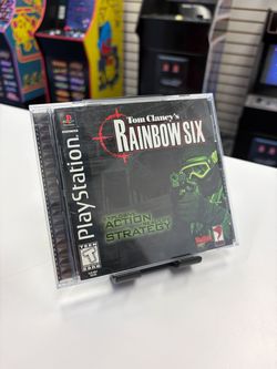 Tom Clancy's Rainbow Six for PS1 (Sony PlayStation 1, 1999)