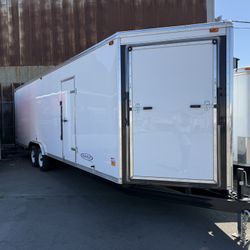 2025 Carson Trailer Racer Cargo 7’ X 26’ 10K GVWR 
