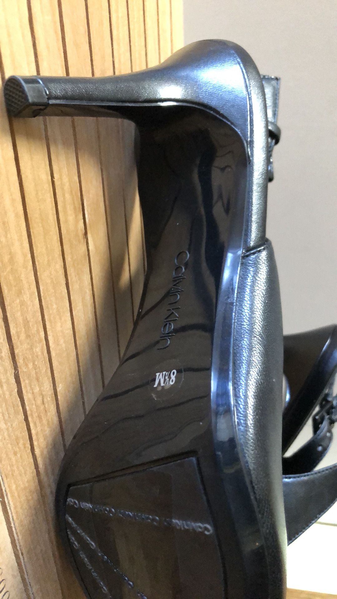 Calvin Klein Sling back heels (size 8.5)
