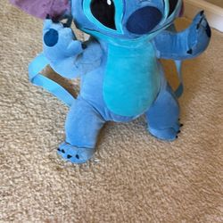 Stitch Stuffed Animal Backpack 