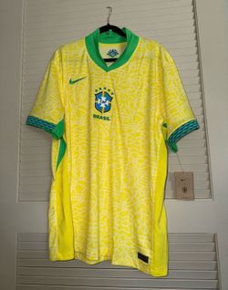 New Nike Mens XL Brazil Stadium Home Jersey