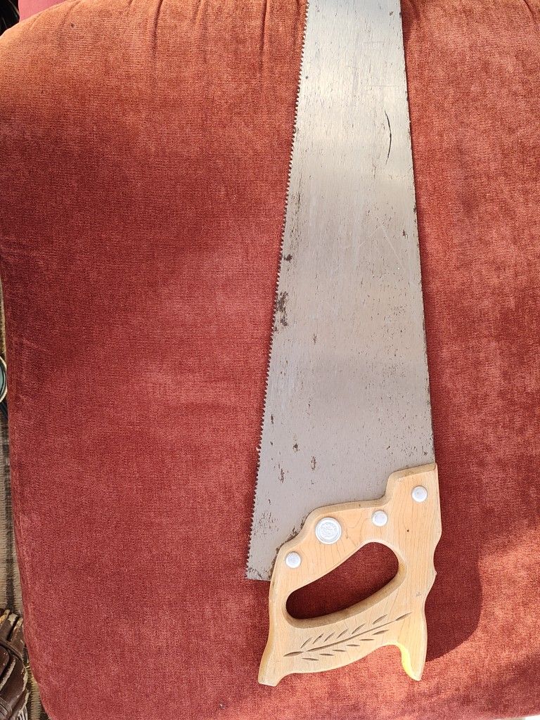 Vintage Nichols Three Hundred Hand Saw