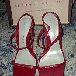 Antonio Melani Red High Heels