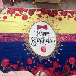 Snow White Party Background 