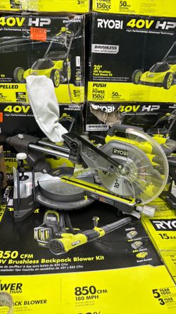 Ryobi 10 inch sliding miter saw