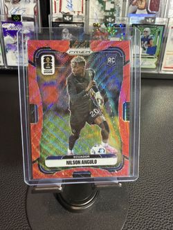 Nilson Angulo #(contact info removed) Panini Prizm FIFA World Cup Red Wave Prizm (RC) 03/39