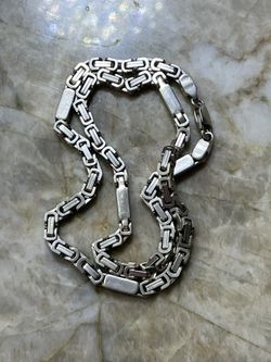 925 Sterling Silver Italian Chain 22 Inches Long 