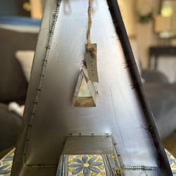 Galvanized A Sign