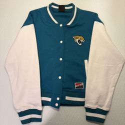 Women's New Era Teal Jacksonville Jaguars Fleece Full-Snap Jacket