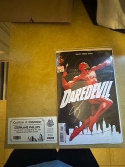 Daredevil Vol 9 #1 signed by Stephanie Phillips