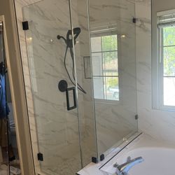 3/8 Shower glass door