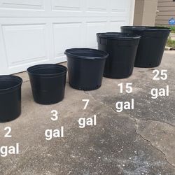 Nursery Pots/ Planters (Several Sizes Available)