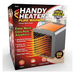 Handy Heater Pure Warmth Powerful Electric Ceramic Space Heater
