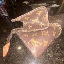 Louis Vuitton clutch With Mini Wallet Clutch