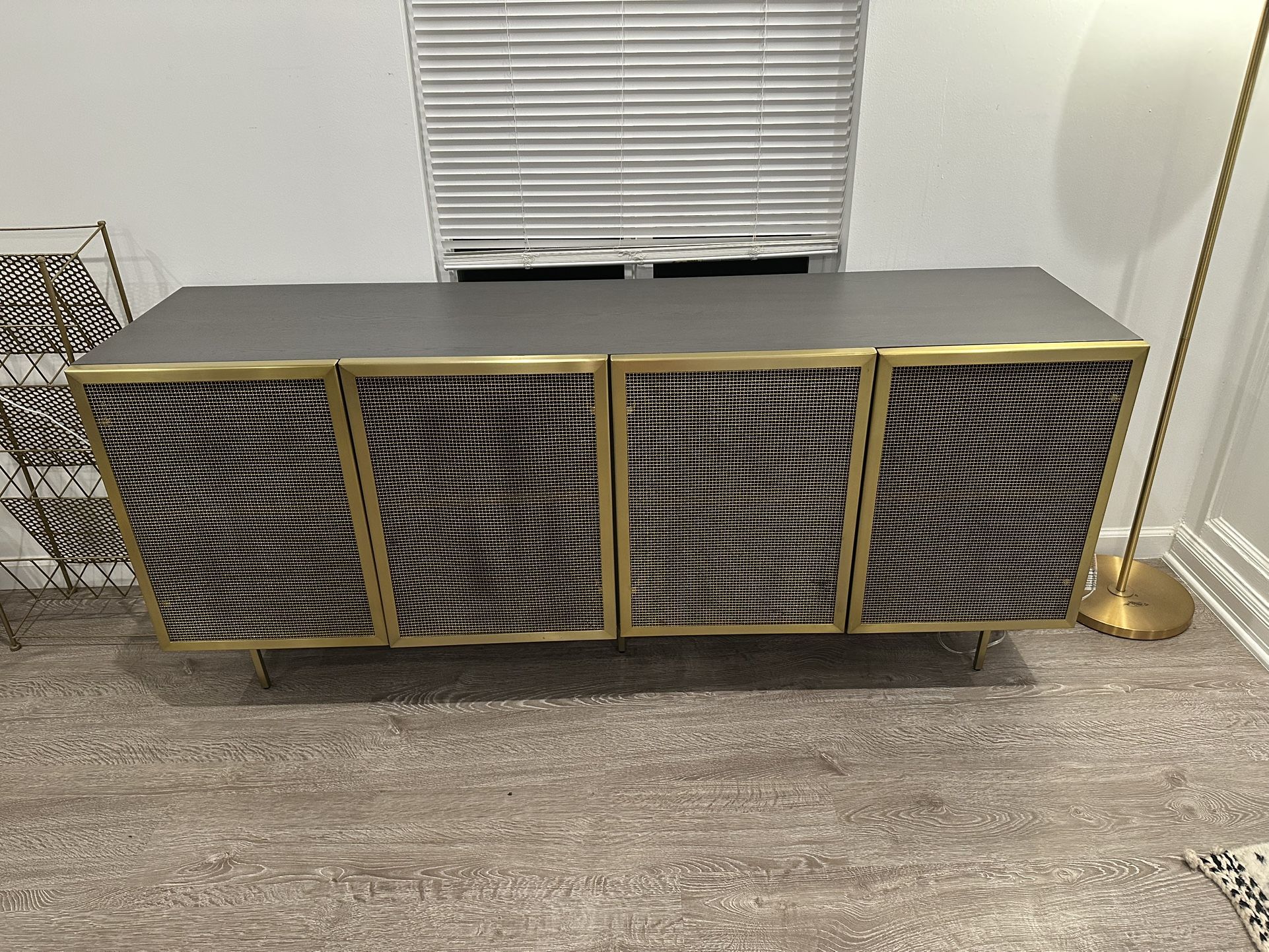Cb2 Wire Cabinet