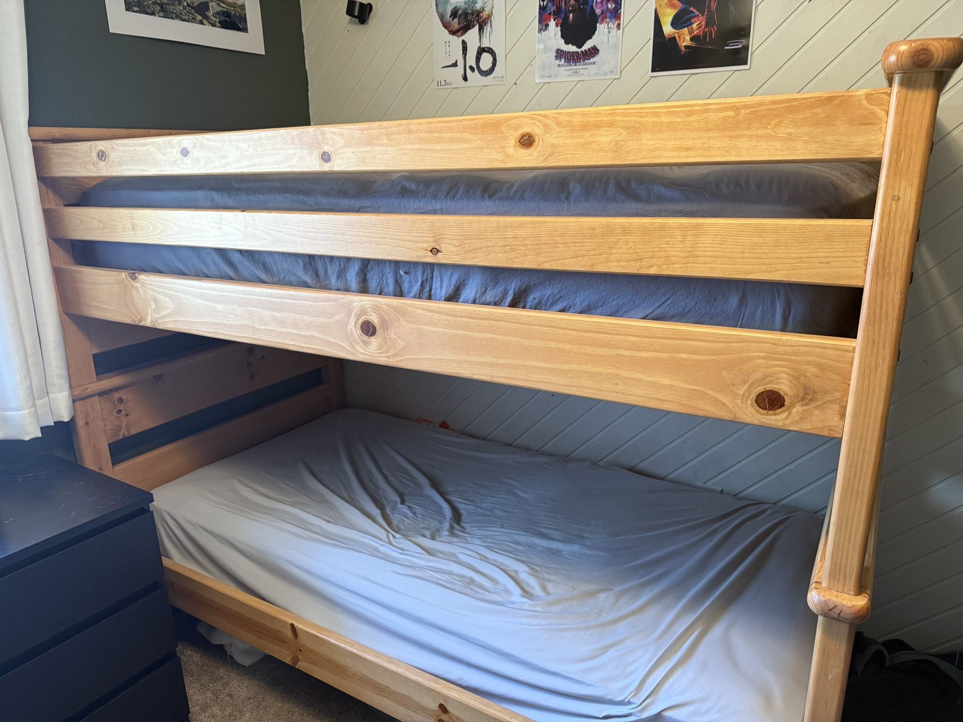 Bunk Bed - Solid Wood - $200OBO
