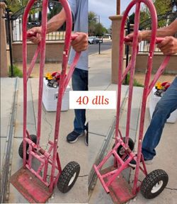 saw, dolly and polisher