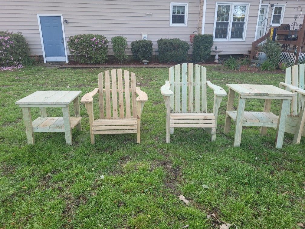 Adirondack Chairs And Tables for Sale in Elizabeth City, NC OfferUp
