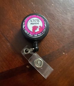 Nicu nurse badge reel