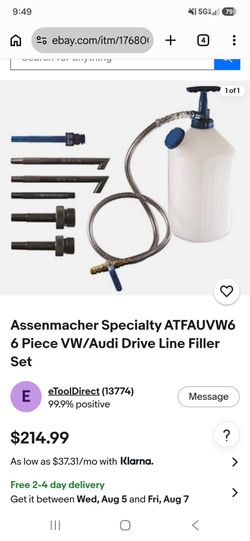 Manual dsg/dct service kit with all adapters