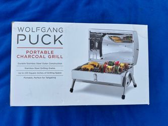 Wolfgang puck portable charcoal barbecue
