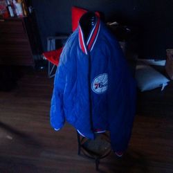 Reversible 76ers NBA Jacket 