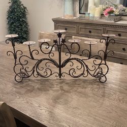 Wrought iron Candle Holder VINTAGE