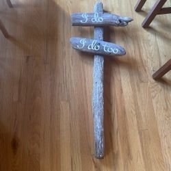 Wedding decorative sign