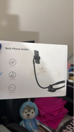 Neck phone holder