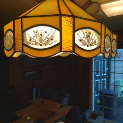 Stained Glass Hanging Light 