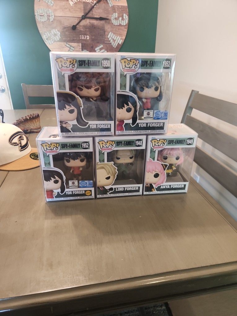 SPYxFAMILY Funko Pop Lot