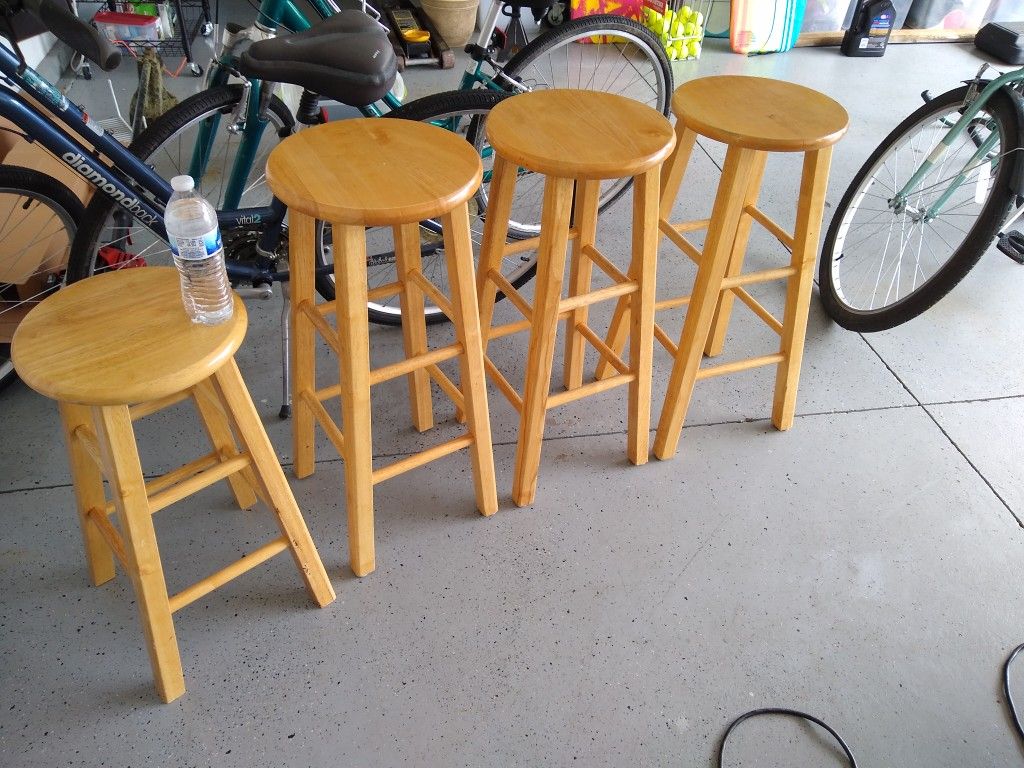 Wood Bar Stools