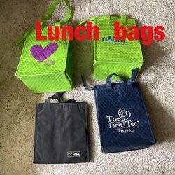 Lunch  bags  -  $3  each