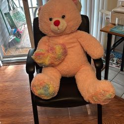 Pink Bear With A Heart