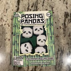 Posing Pandas The Panda Rolling Game Preowned