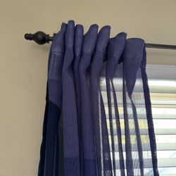 Blue Curtains