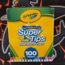 Crayola Super Tips Washable Markers 100 Colors!