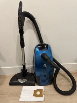 Riccar RC-1700P Canister Vacuum Cleaner HEPA w/ Hose & Floor Nozzle