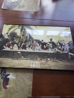 LOST TV SHOW FRAMED PICTURE