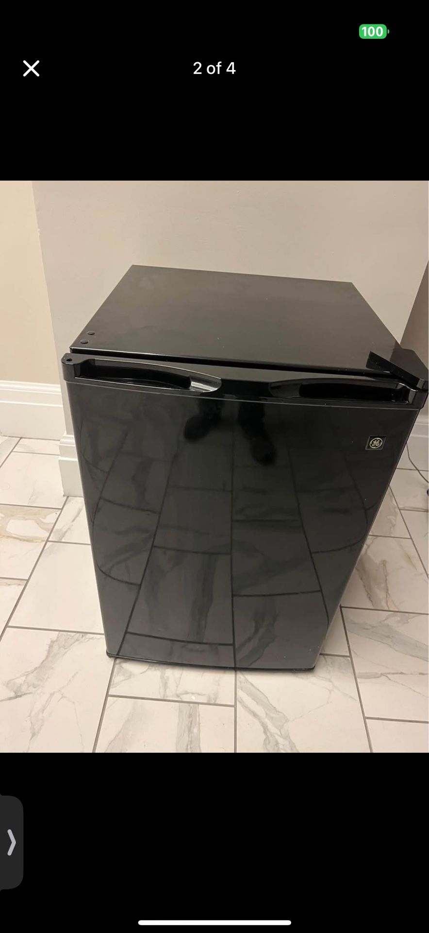 GE Refrigerator With Freezer Trays Paid $395