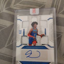 Panini Basketball Lot Autos And Numberd Cards
