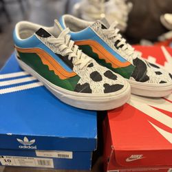 Custom Chunky Dunk Vans Sz 10.5