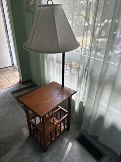 Table With Lamp