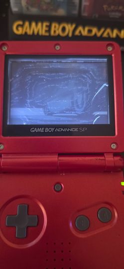 Gameboy advance sp red game included