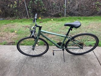 Retrospec Hybrid City Bike – Matte Green